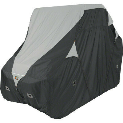 Classic QuadGear UTV Large Storage Cover, Black/Grey (18-064-043801-0, 4002-0086)