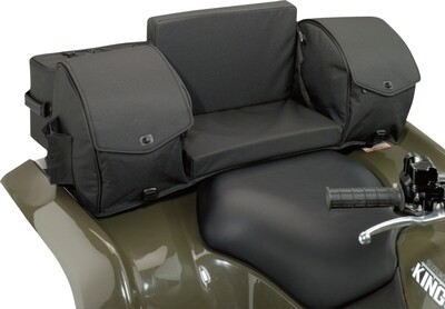 Moose ATV Ridgetop Rear Rack Universal Soft Bag, Black (3505-0214)