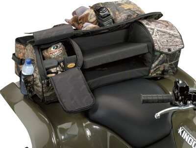 Moose ATV Ridgetop Rear Seat Universal Soft Bag, Mossy Oak Camo (3505-0215)