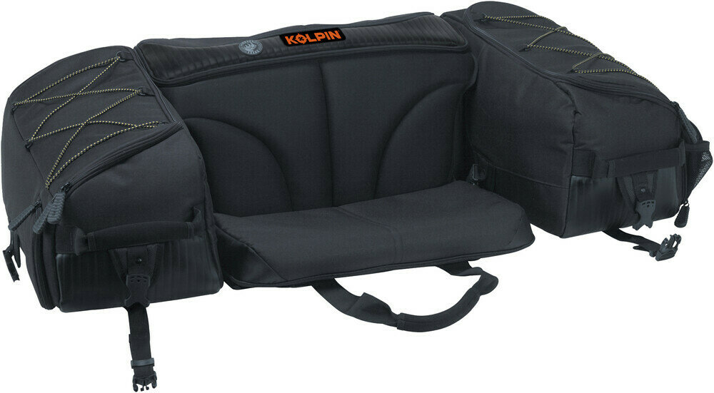 Kolpin ATV Matrix Rear Rack Universal Soft Bag, Black (91155, 61-1915)