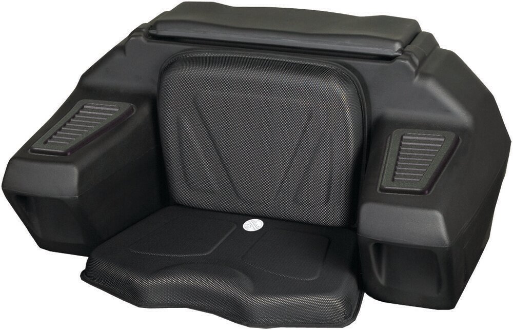 Kolpin ATV Rear Seat w/Helmet Storage, Universal Trunk Box (4438, 61-4438)
