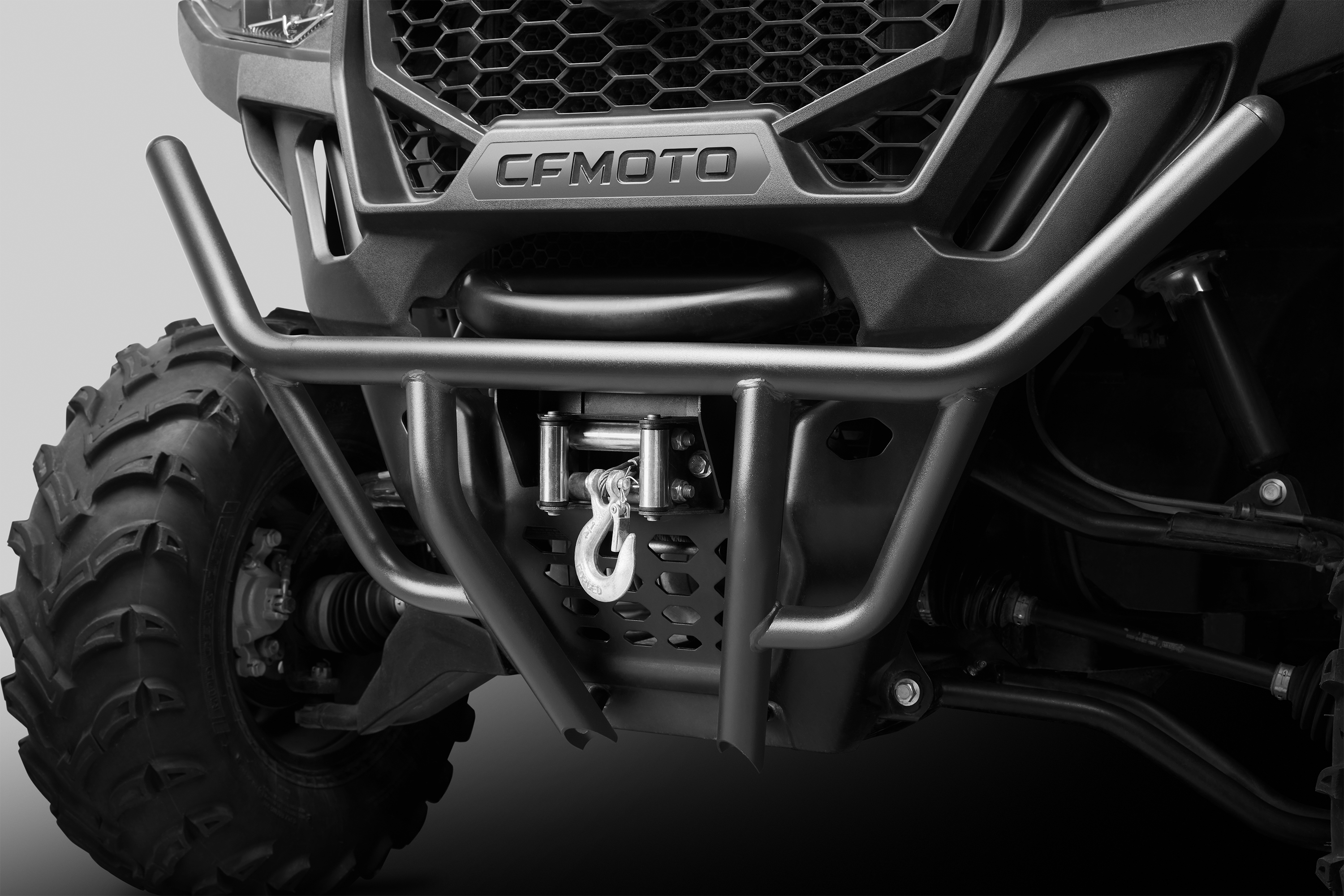 UFORCE 600/800 XL Front Bumper Brush Guard, CFMOTO OEM (5AS