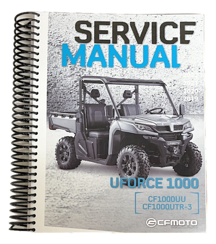 CFMOTO UFORCE 1000 Service Manual 20192022, OEM (SMUF1000201921V1)