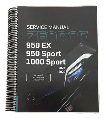 CFMOTO ZFORCE 950 Sport Service Manual 2020-2021, OEM (SM-ZF950SPORT-V1)