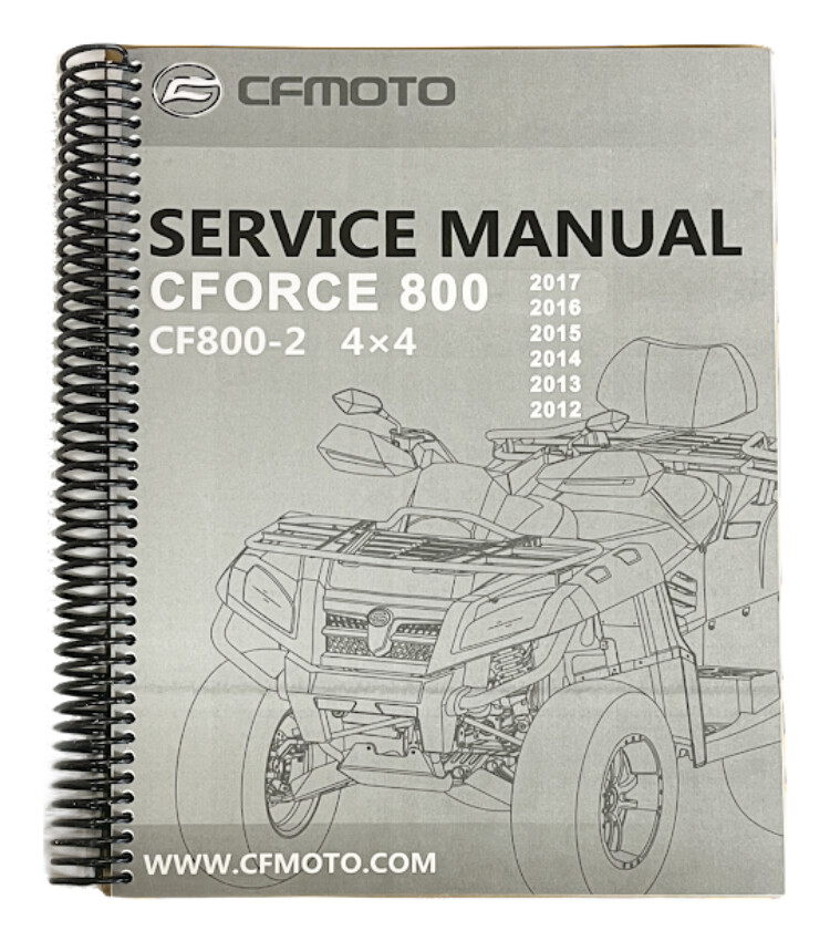 CFMOTO CFORCE 800 Service Manual 2012-2017, OEM (SM-CF8002012-17-V1)