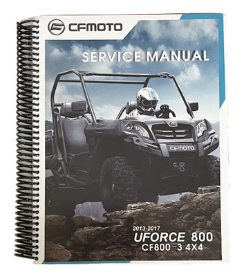 CFMOTO UFORCE 800 Service Manual 2013-2017, OEM (SM-UF8002013-17-V1)