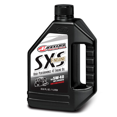 5W-40 Maxima SXS Full Synthetic 4T Engine Oil Liter (30-46901, 3601-0778)