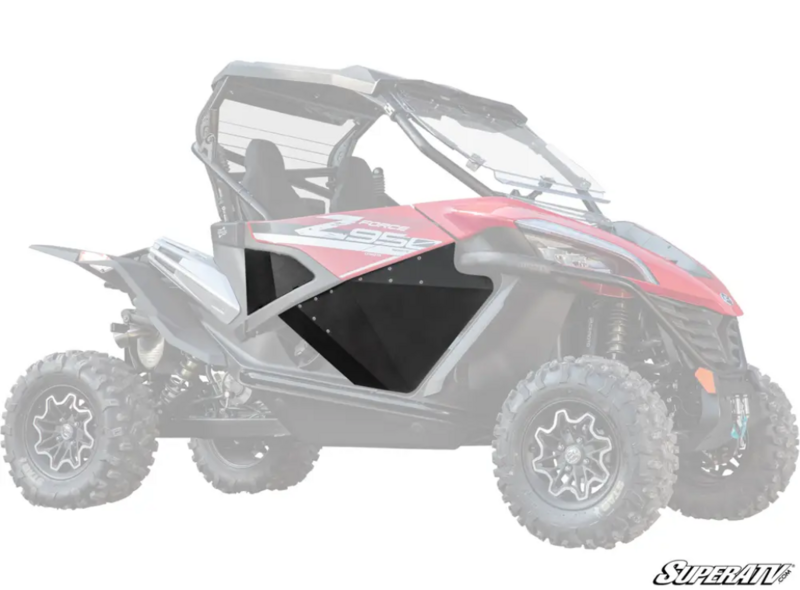 CFMOTO ZForce 950 Lower Door Inserts Aluminum, SuperATV (DOOR-CF