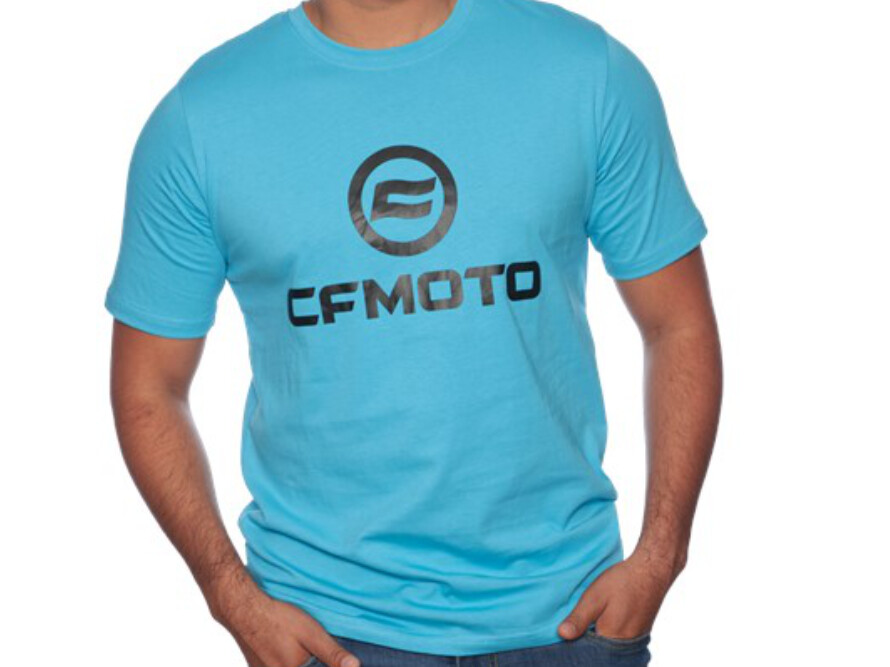 CFMOTO Logo T-Shirt, CFMOTO Blue
