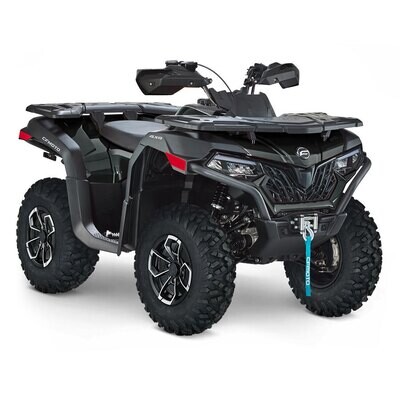 2024 CFMOTO CFORCE 600 EPS ATV 4x4 Black