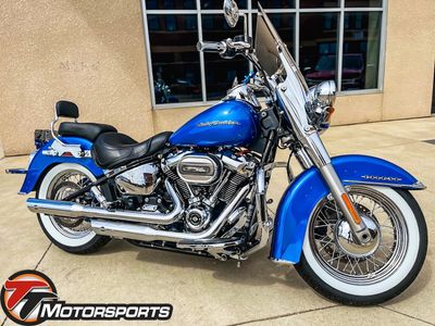 2018 Harley-Davidson Softail Deluxe FLDE Electric Blue