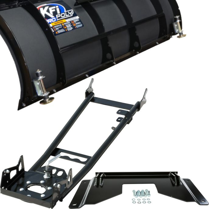 CFMOTO CFORCE 800 XC/1000 ATV Poly Snow Plow Kit 60", KFI CFMOTO CFORCE 800 XC/1000 ATV Poly Snow Plow Kit 60", KFI