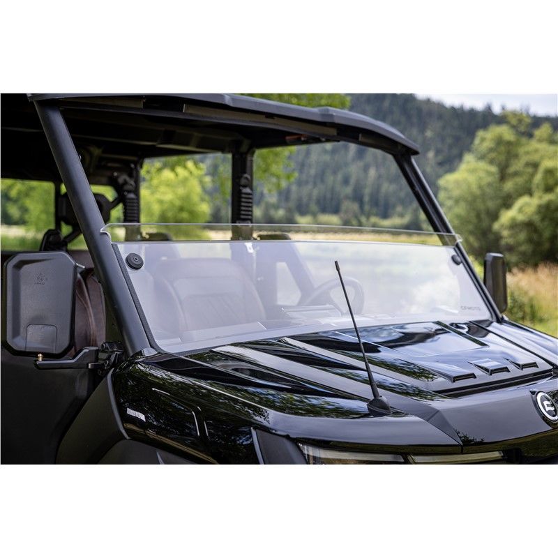 CFMOTO UFORCE U10 Pro Half Front Windshield Hard-Coated Poly (5HYV-805300-6000)