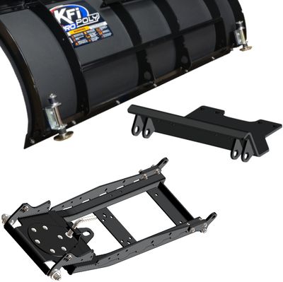CFMOTO ZFORCE 500/800/1000 Poly Snow Plow Kit 60-72&quot;, KFI