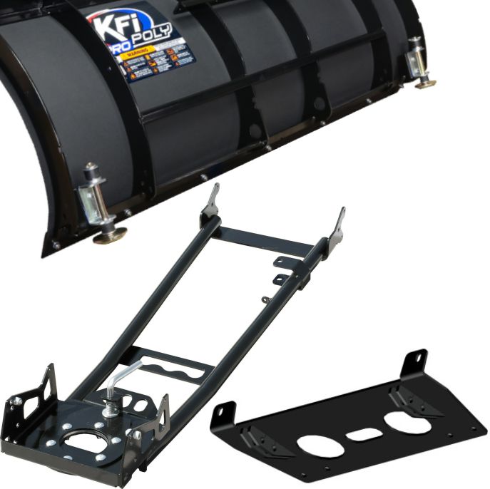 CFMOTO CFORCE 800/1000 Gen. 3 ATV Poly Snow Plow Kit 60&quot;, KFI