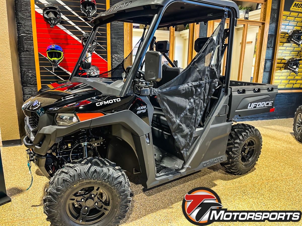 2025 CFMOTO UFORCE 600 EPS UTV 4x4 Black