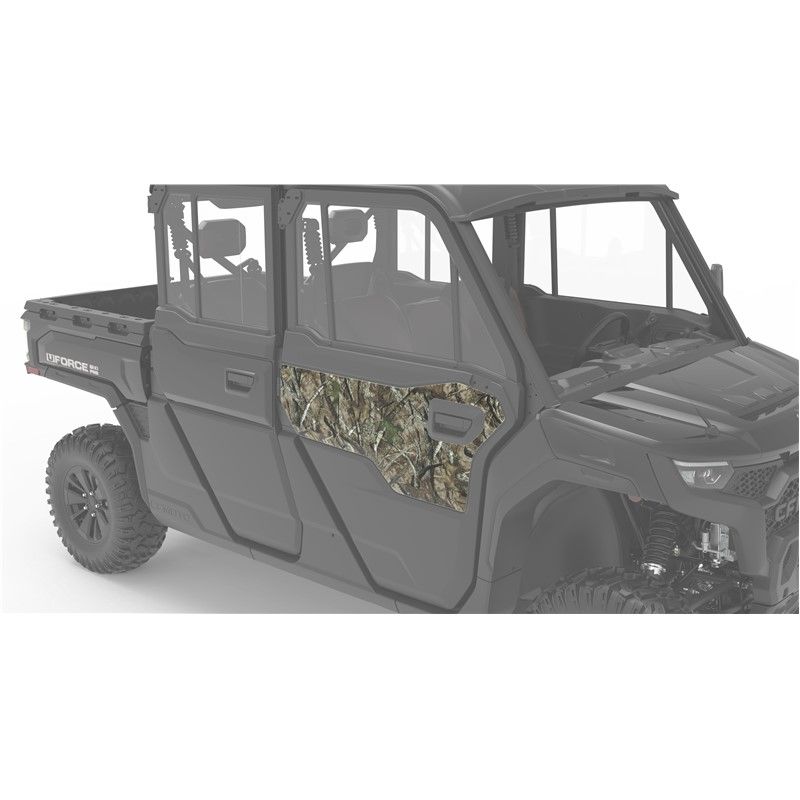 UFORCE U10 Pro Camo Front Deco Door Panel Inserts, CFMOTO OEM (5HYV-808300-9000)