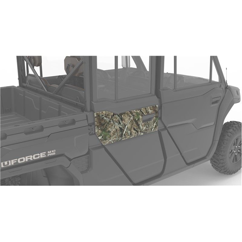 UFORCE U10 Pro XL Camo Rear Deco Door Panel Inserts, CFMOTO OEM (5SYV-808300-9000)