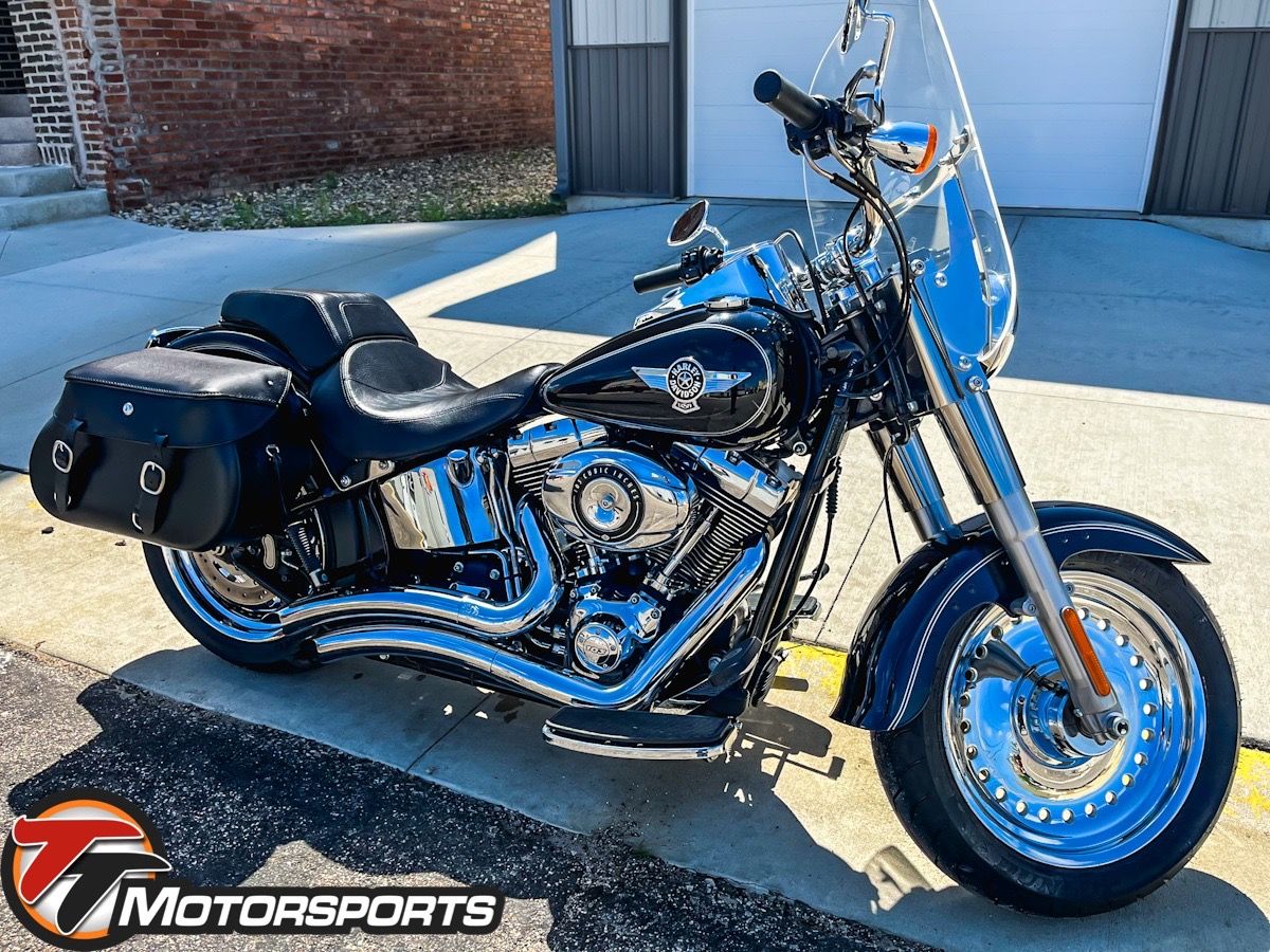 2013 Harley-Davidson Fat Boy FLSTF Black