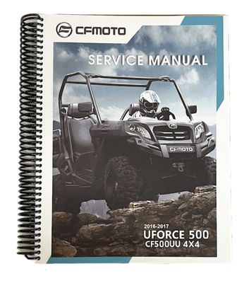 UFORCE 500 Service Manual 2016-2017, CFMOTO OEM (SM-UF5002016-17-V1)