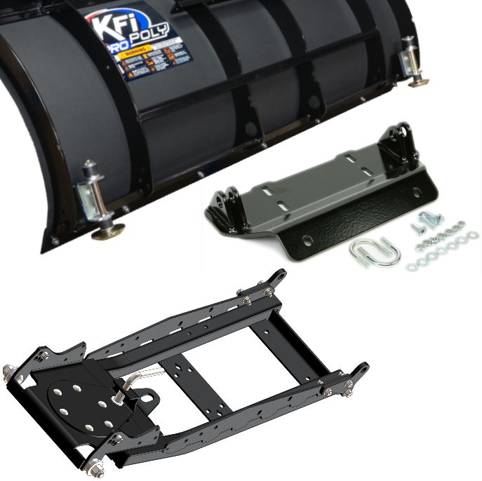 CFMOTO UFORCE 500/800 UTV Poly Snow Plow Kit 72&quot;, KFI