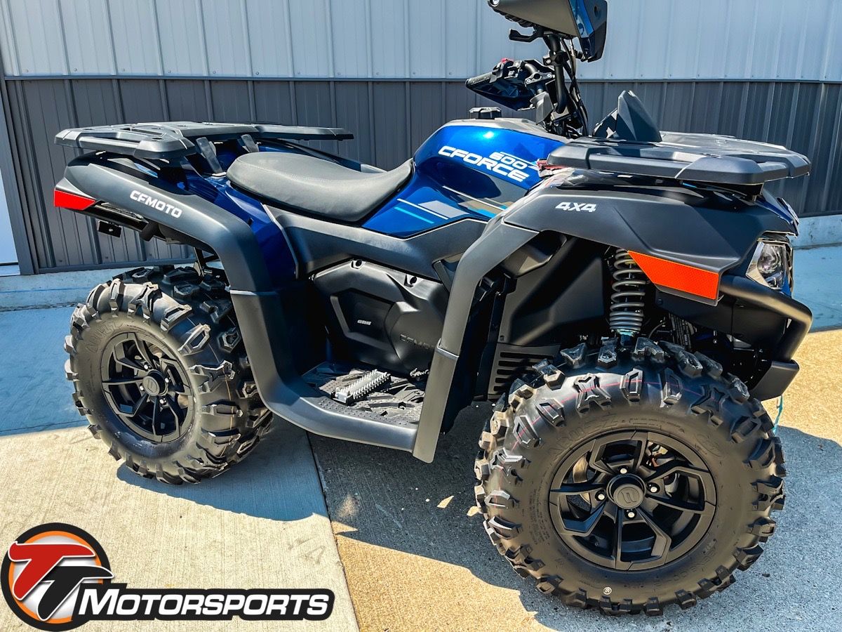 2025 CFMOTO CFORCE 600 EPS ATV 4x4 Blue
