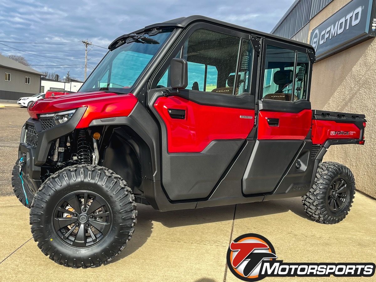 2026 CFMOTO UFORCE U10 Pro XL Highland EPS UTV 4x4 Red
