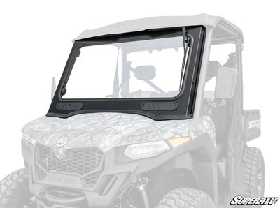CFMOTO Uforce 600 Glass Windshield w/Vent &amp; Wiper, SuperATV (GWS-CF-UF600-01)