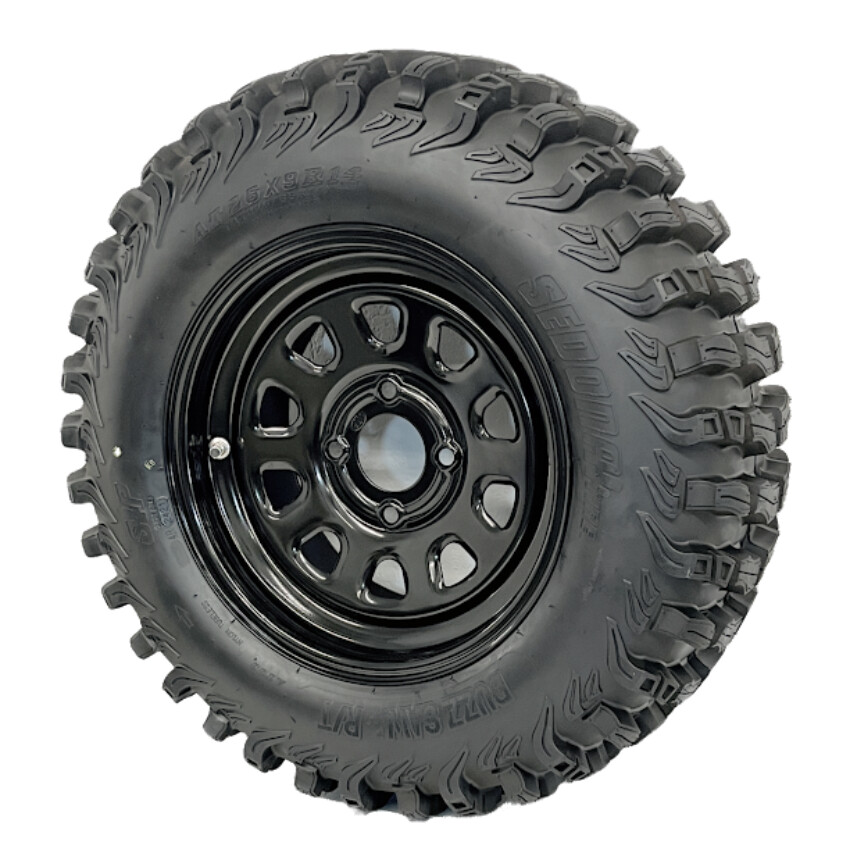 CFMOTO Spare Tire &amp; Wheel ZFORCE/UFORCE/CFORCE, 26x9-14, 14x7 - 4/110