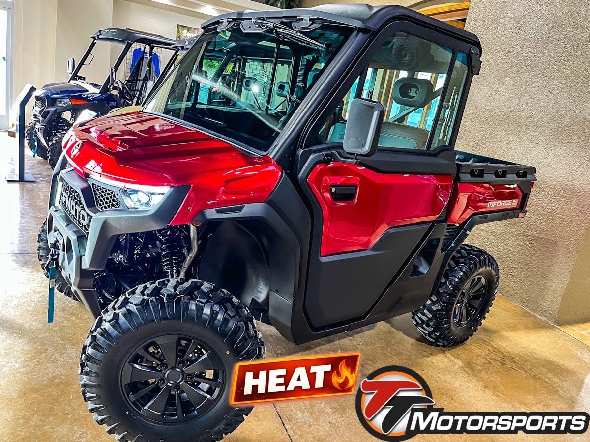 2025 CFMOTO UFORCE U10 Pro w/Heater EPS UTV 4x4 Red