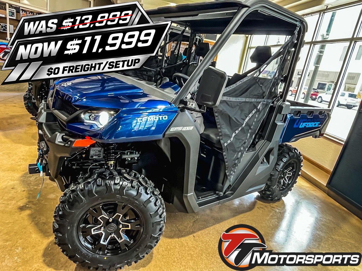2026 CFMOTO UFORCE 1000 EPS UTV 4x4 Blue