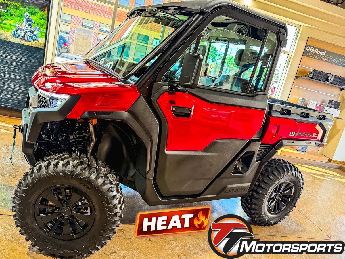 2026 CFMOTO UFORCE U10 Pro w/Heater EPS UTV 4x4 Red
