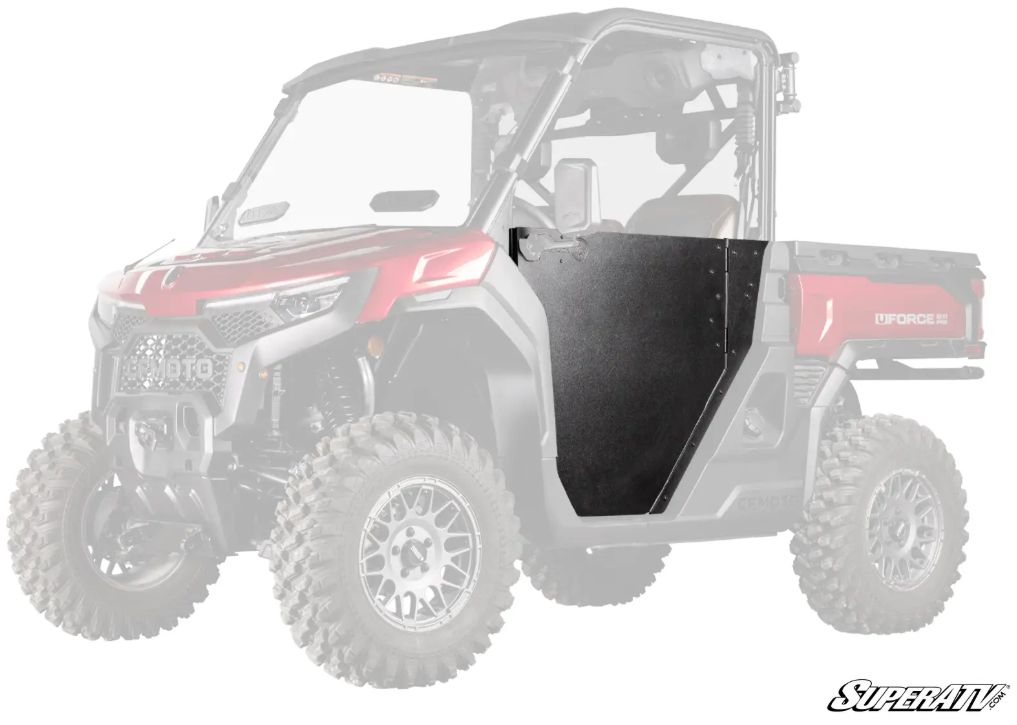 CFMOTO UFORCE U10 Pro Half Doors HDPE, SuperATV (DOOR-CF-U10-002-01)