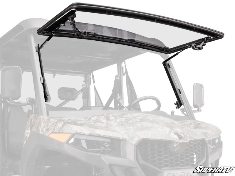 CFMOTO UFORCE 600/800 XL 2023+ Scratch Resistant Flip Windshield