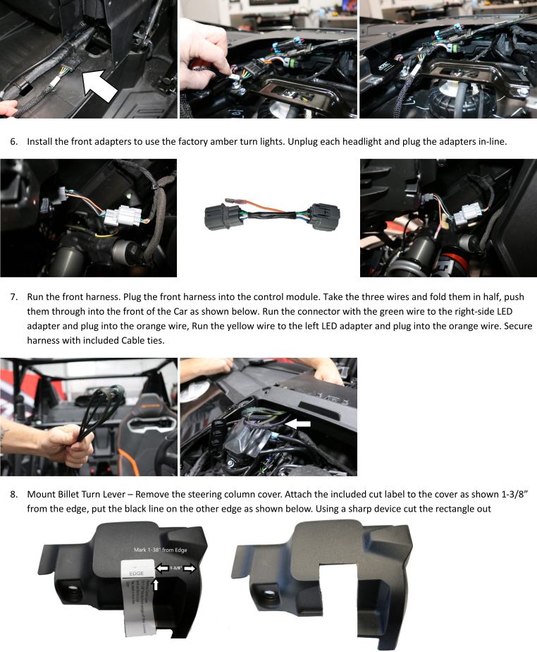 CFMOTO Z10 Turn Signal Kit w/Lever & Horn XTC | ATS-L-CFM-Z10