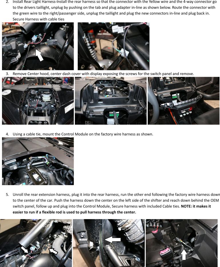 CFMOTO Z10 Turn Signal Kit w/Lever & Horn XTC | ATS-L-CFM-Z10