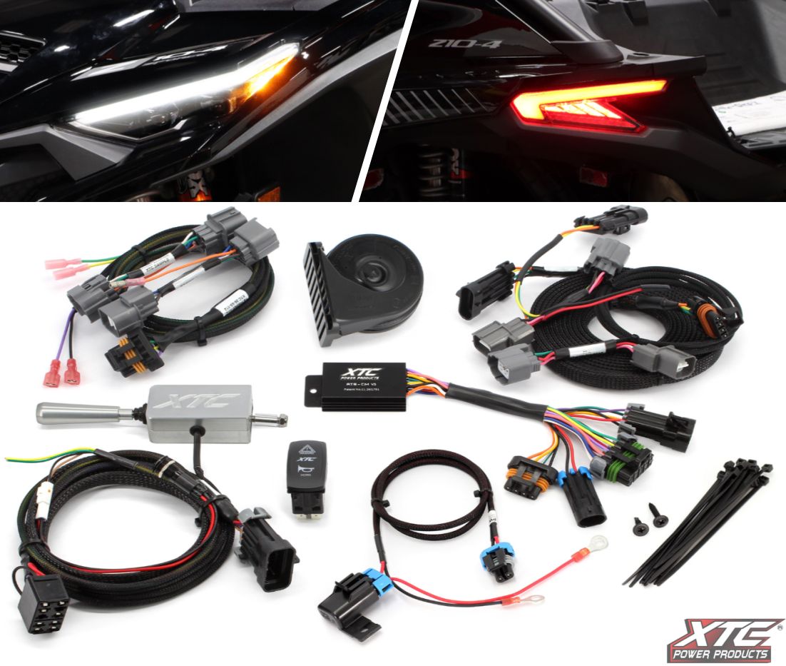 CFMOTO Z10 ZFORCE Turn Signal Kit w/Lever &amp; Horn, XTC (ATS-L-CFM-Z10)