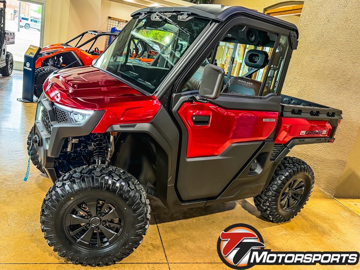 2026 CFMOTO UFORCE U10 Pro Highland EPS UTV 4x4 Red