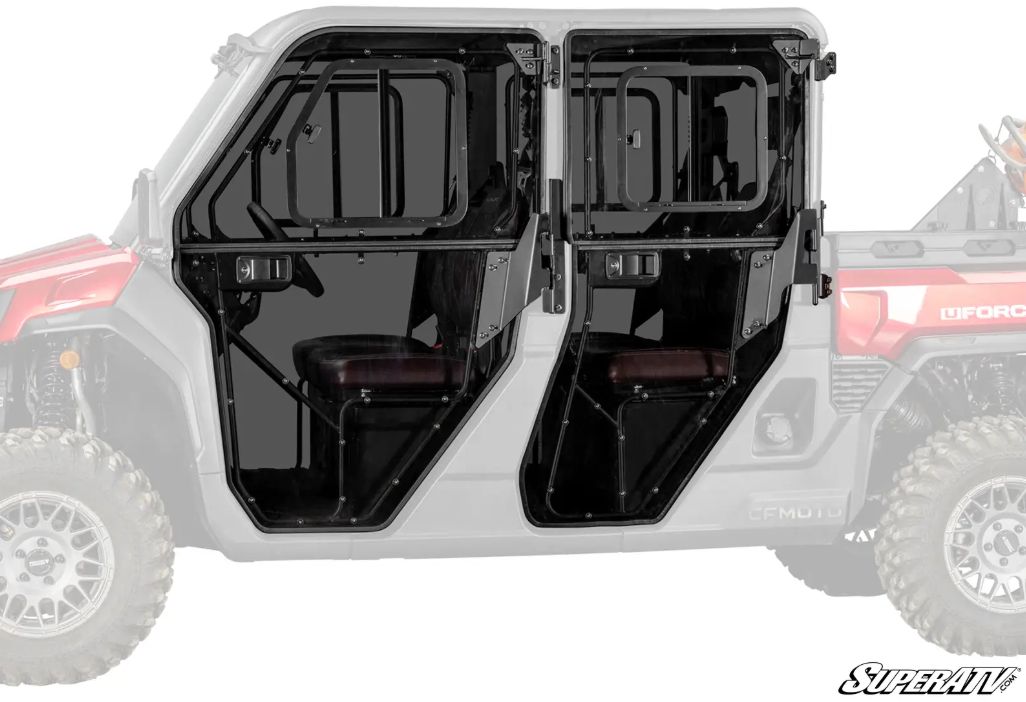 CFMOTO Uforce U10 Pro XL Full/Half Doors Convertible, SuperATV (DOOR-CF-U10XL-72)
