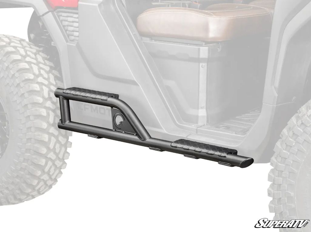 CFMOTO UFORCE U10 Pro Nerf Bar Rock Sliders HD, SuperATV (NB-CF-U10-00)