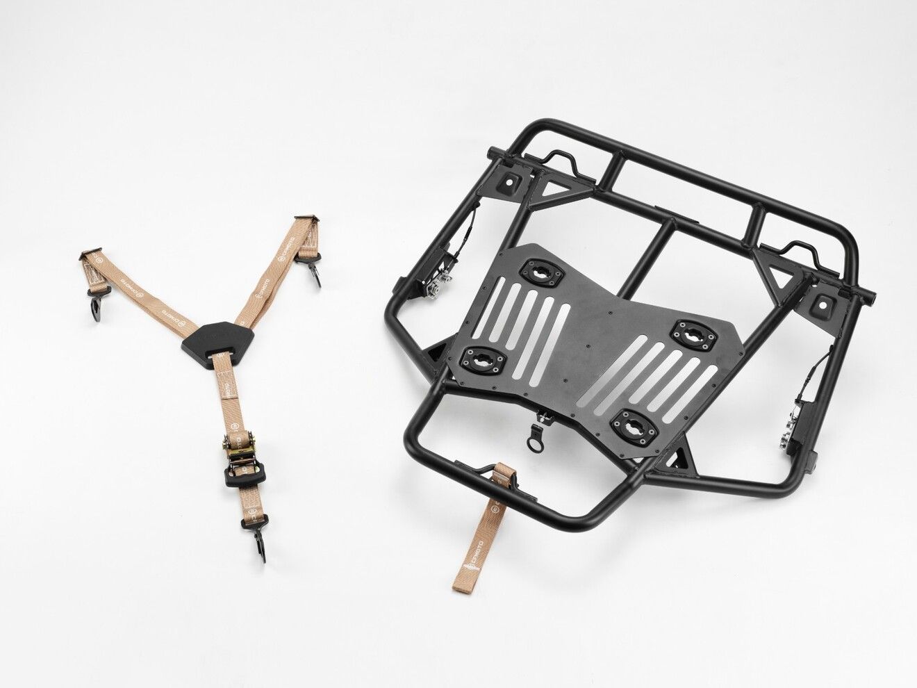 CFMOTO Z10 Spare Tire Carrier &amp; Straps OEM | 5DYV-802200-1002
