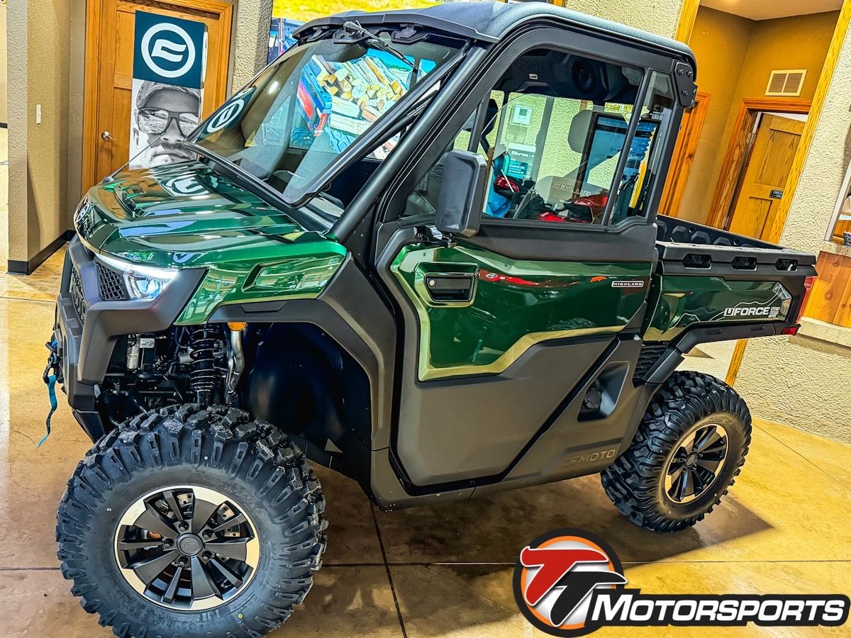2027 CFMOTO UFORCE U10 Pro Highland EPS UTV 4x4 Green