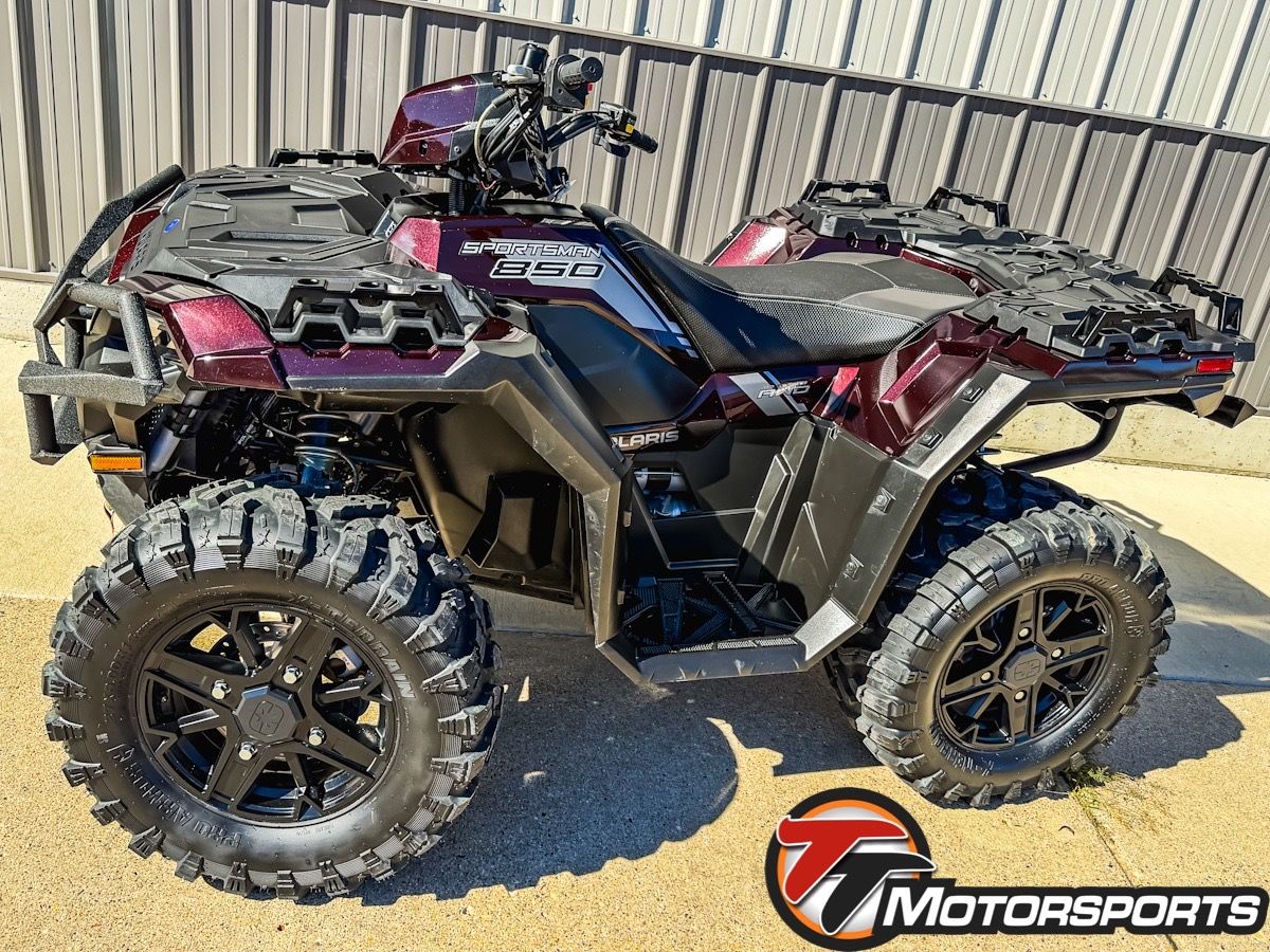 2025 Polaris Sportsman 850 Trail EPS ATV Crimson