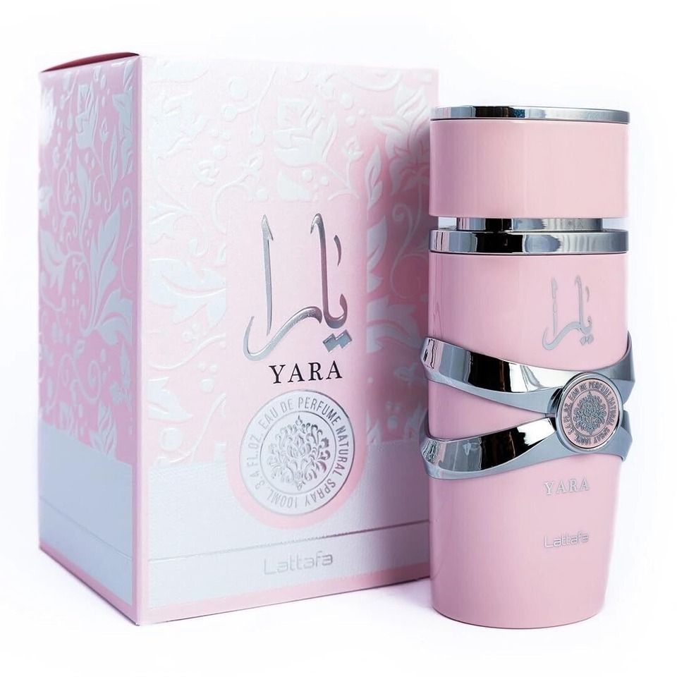 Lattafa Yara Pink Edition For Women Eau de Perfume Spray, 3.40 Ounce / 100 ml Long-Lasting Floral Scent Best Valentine's Day Gif Lattafa Yara Pink Edition For Women Eau de Perfume Spray, 3.40 Ounce / 100 ml Long-Lasting Floral Scent Best Valentine's Day Gif