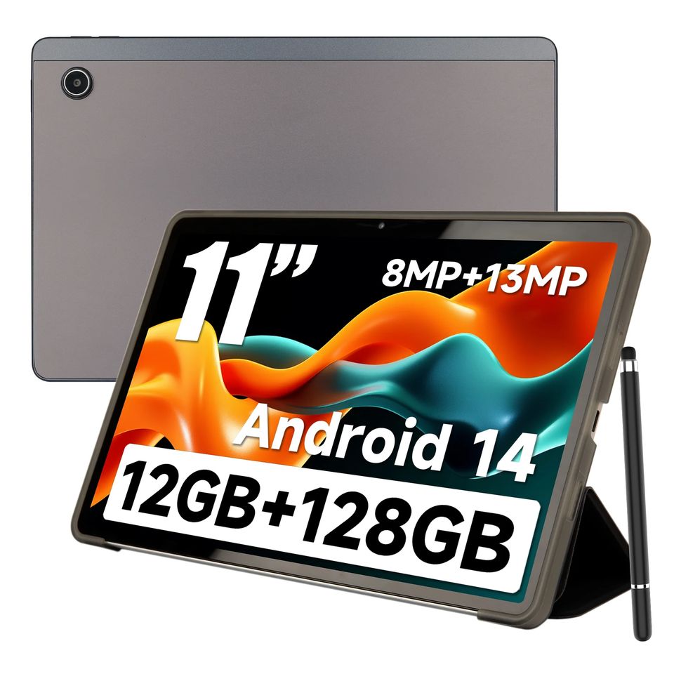 URAO C9+ 11 Inch Tablet Android 14 12GB RAM 128GB ROM(1TB TF Extensions) Octa-Core 2K Widevine L1 IPS 8MP+13MP 6800mAh Case Pen URAO C9+ 11 Inch Tablet Android 14 12GB RAM 128GB ROM(1TB TF Extensions) Octa-Core 2K Widevine L1 IPS 8MP+13MP 6800mAh Case Pen