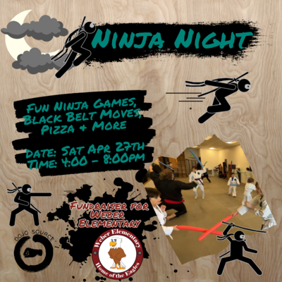 Weber Ninja Night - Martial Arts Movie Night (April 27th)