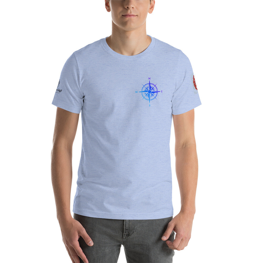 BLUE COMPASS, Mountain climbing, MT. Everest, T3, Short-Sleeve Unisex T-Shirt