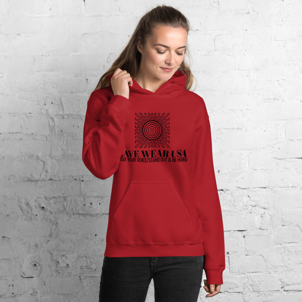 RAVE WEAR USA, BELIEVE, Ladies, Unisex Hoodie