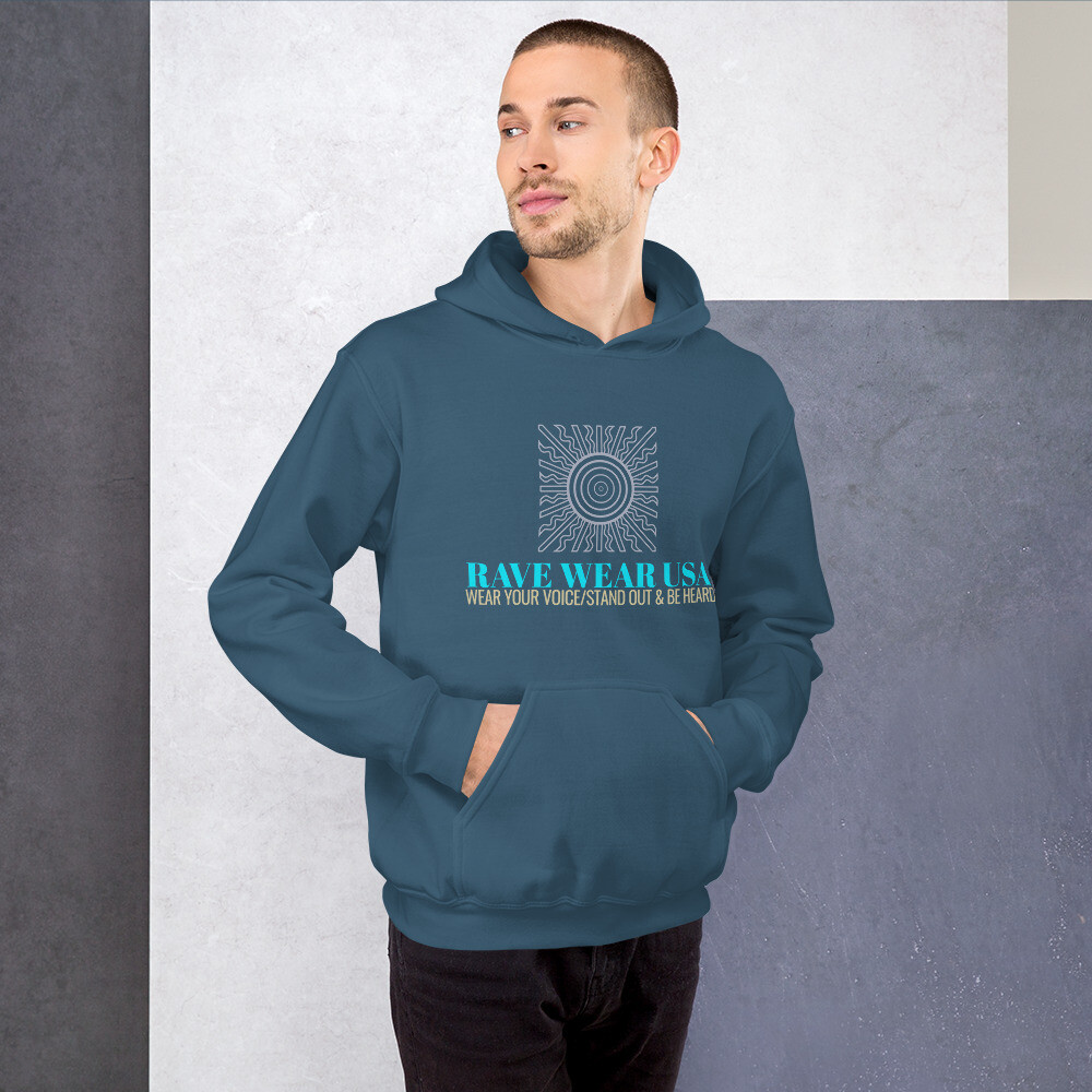 RAVE WEAR USA, ON THE BOW, Unisex Hoodie