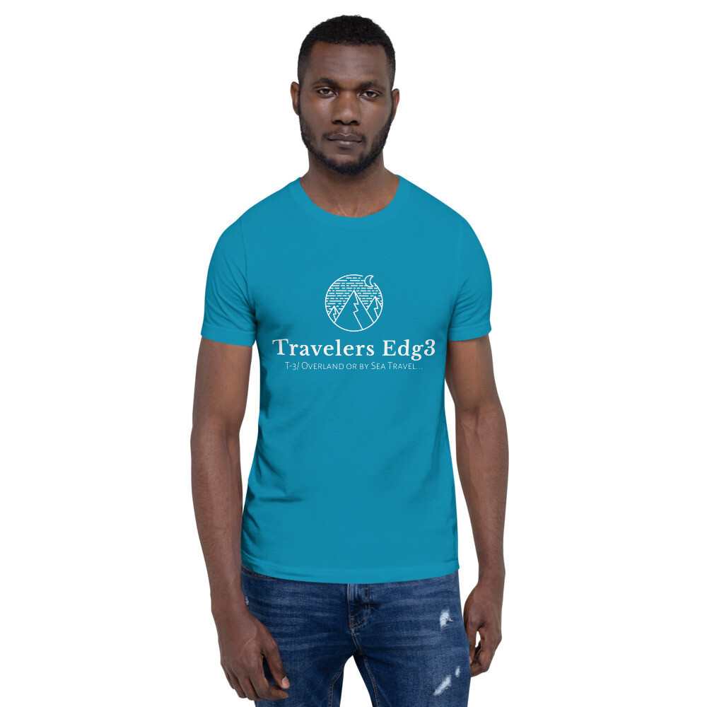 Travelers Edg3, Deep Cave, Short-Sleeve Unisex T-Shirt